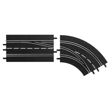 EXTENSÃO TROCA DE FAIXA CURVA PARA DIREITA PARA AUTORAMA CARRERA DIGITAL 1/24 E 1/32 20030365